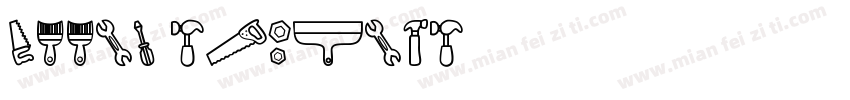 tools regular字体转换